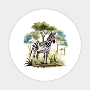 Zebra Lover Magnet